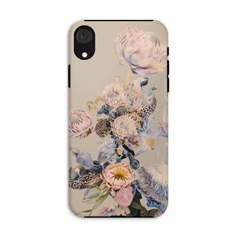 Sugarbush - Surreal Protea Art Iphone Case, Xr / Matte, Floral Patterned Phone Case