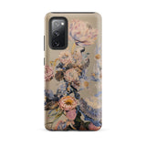 Sugarbush - Surreal Protea Art Phone Case Samsung Galaxy S20 Fe / Matte Beige Phone Case Adorned Detailed Floral Fauna Illustration Surreal