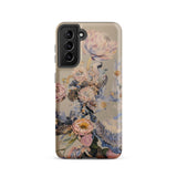 Sugarbush - Surreal Protea Art Phone Case Samsung Galaxy S21 / Matte Delicate Floral Phone Case Soft Pink Blush Muted Surreal Protea Art,