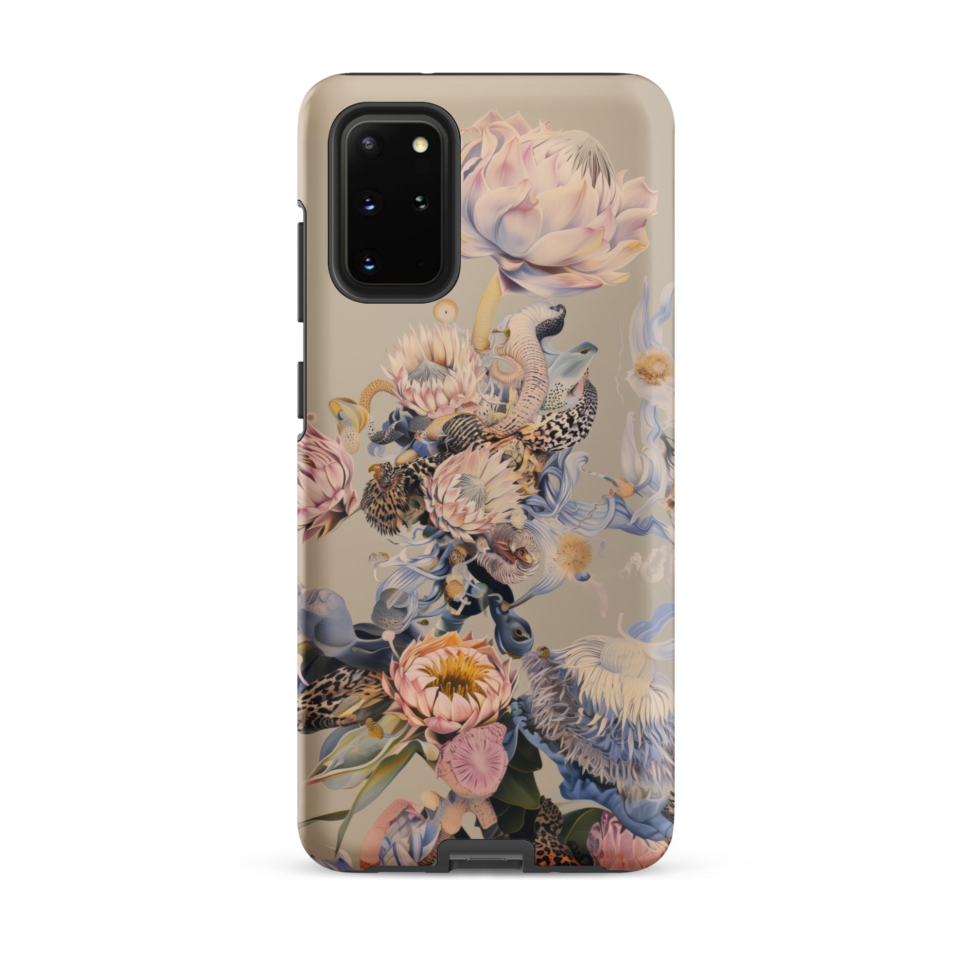 Sugarbush Surreal Protea Art Samsung Case, Galaxy S20 Plus / Matte, Smartphone Case Floral Design