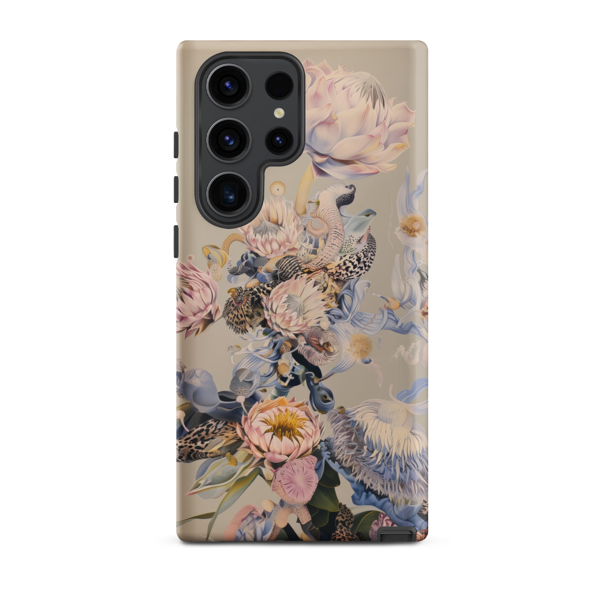Sugarbush Surreal Protea Art Samsung Case, Galaxy S23 Ultra / Matte, Smartphone Case Floral Design
