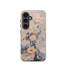 Sugarbush Surreal Protea Art Samsung Case, Galaxy S24 / Matte, Smartphone Case Beige Background Floral Animal Pattern Camera