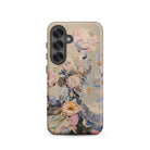 Sugarbush Surreal Protea Art Samsung Case, Galaxy S25 / Matte, Smartphone Case Beige Background Floral Bouquet Design Pink