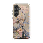 Sugarbush Surreal Protea Art Samsung Case, Galaxy S25 Plus / Gloss, Smartphone Case Beige Background Floral Design Shades Pink