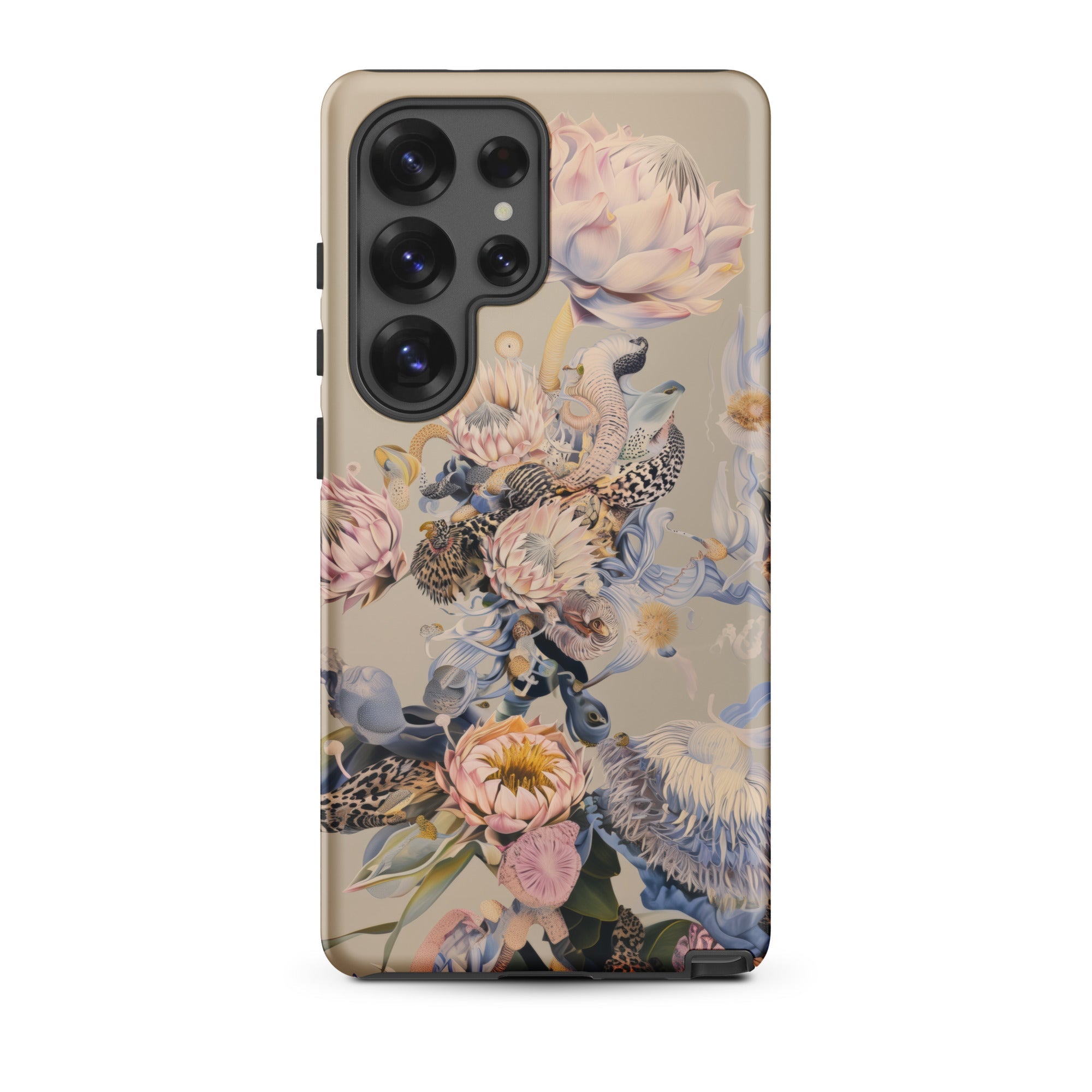 Sugarbush Surreal Protea Art Samsung Case, Galaxy S25 Ultra / Matte, Phone Case Floral Avian Design