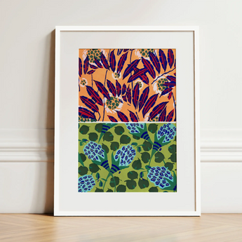 Suggestions Pour étoffes et Tapis - E. A. Séguy Art Print / Canvas, 12x16’’ / 31x41cm / White Frame / Matboard, Posters Prints & Visual