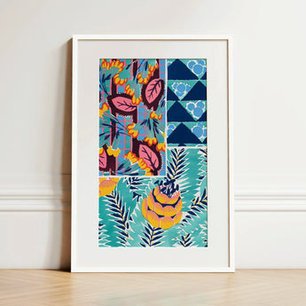 Suggestions Pour étoffes et Tapis - E. A. Séguy Art Print / Canvas, 12x18’’ / 31x46cm / White Frame / Matboard, Posters Prints & Visual