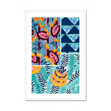 Suggestions Pour étoffes et Tapis - E. A. Séguy Art Print, Colorful Abstract Art Print Tropical Leaves Flowers Geometric