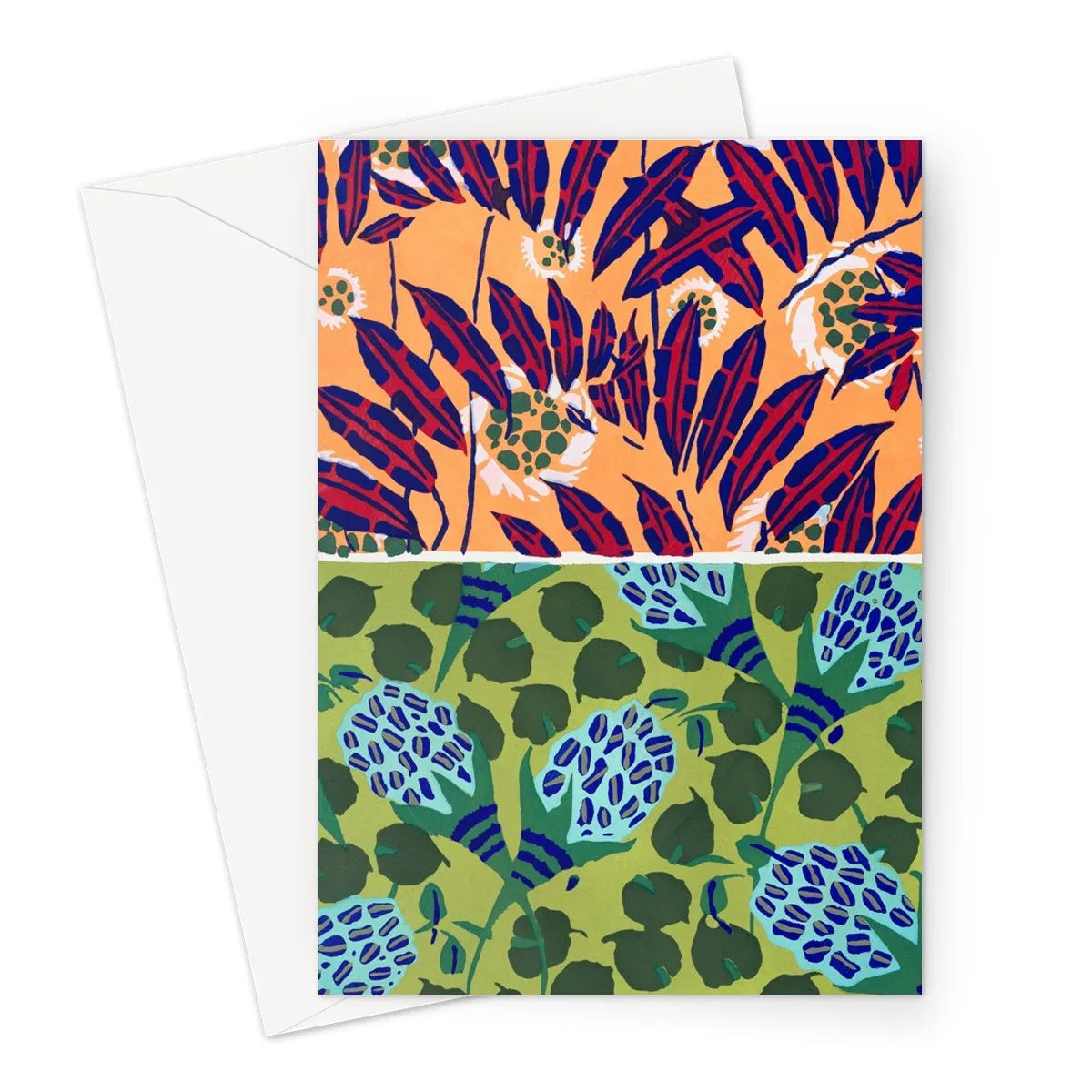 Suggestions Pour étoffes Et Tapis By E. A. Séguy Greeting Card - A5 Portrait / 1 Card - Greeting & Note Cards