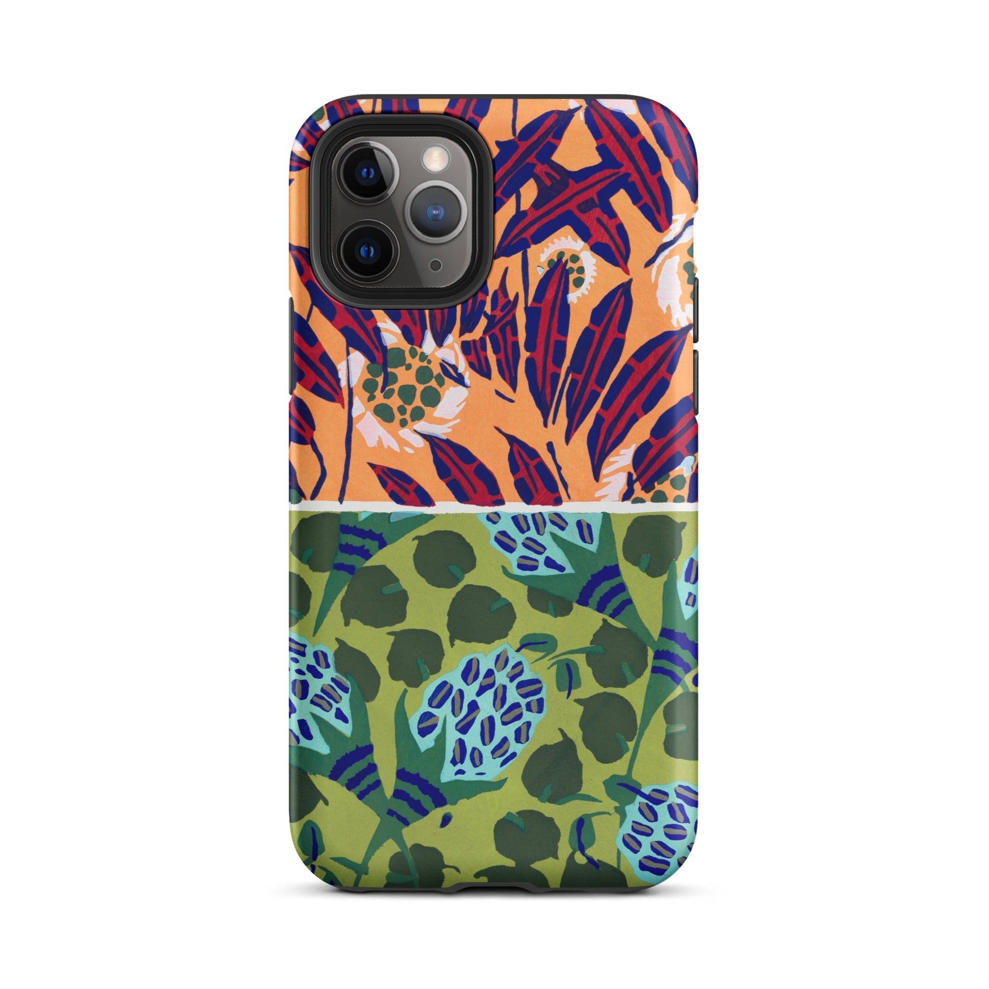 Suggestions Pour étoffes et Tapis E.a. Séguy Iphone Case, 11 Pro / Matte, Floral Patterned Phone Case