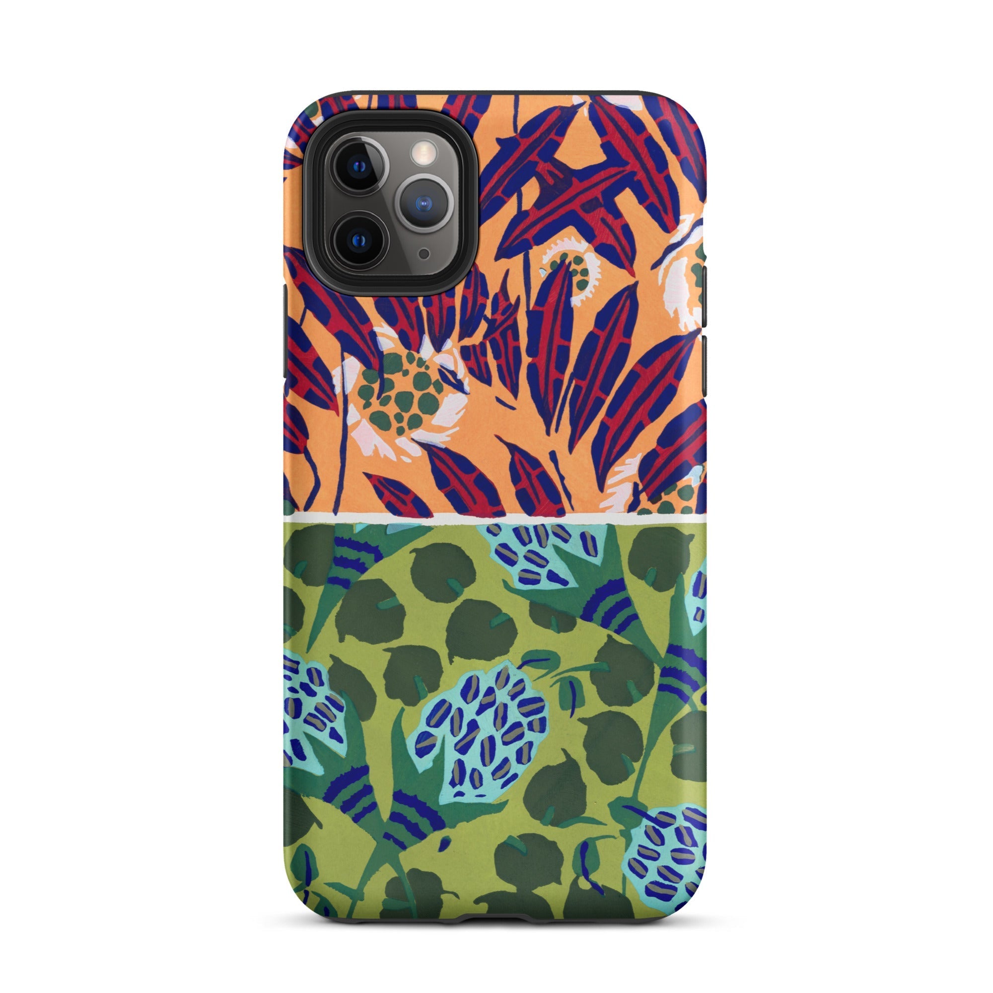 Suggestions Pour étoffes et Tapis E.a. Séguy Iphone Case, 11 Pro Max / Matte, Floral Patterned Phone Case