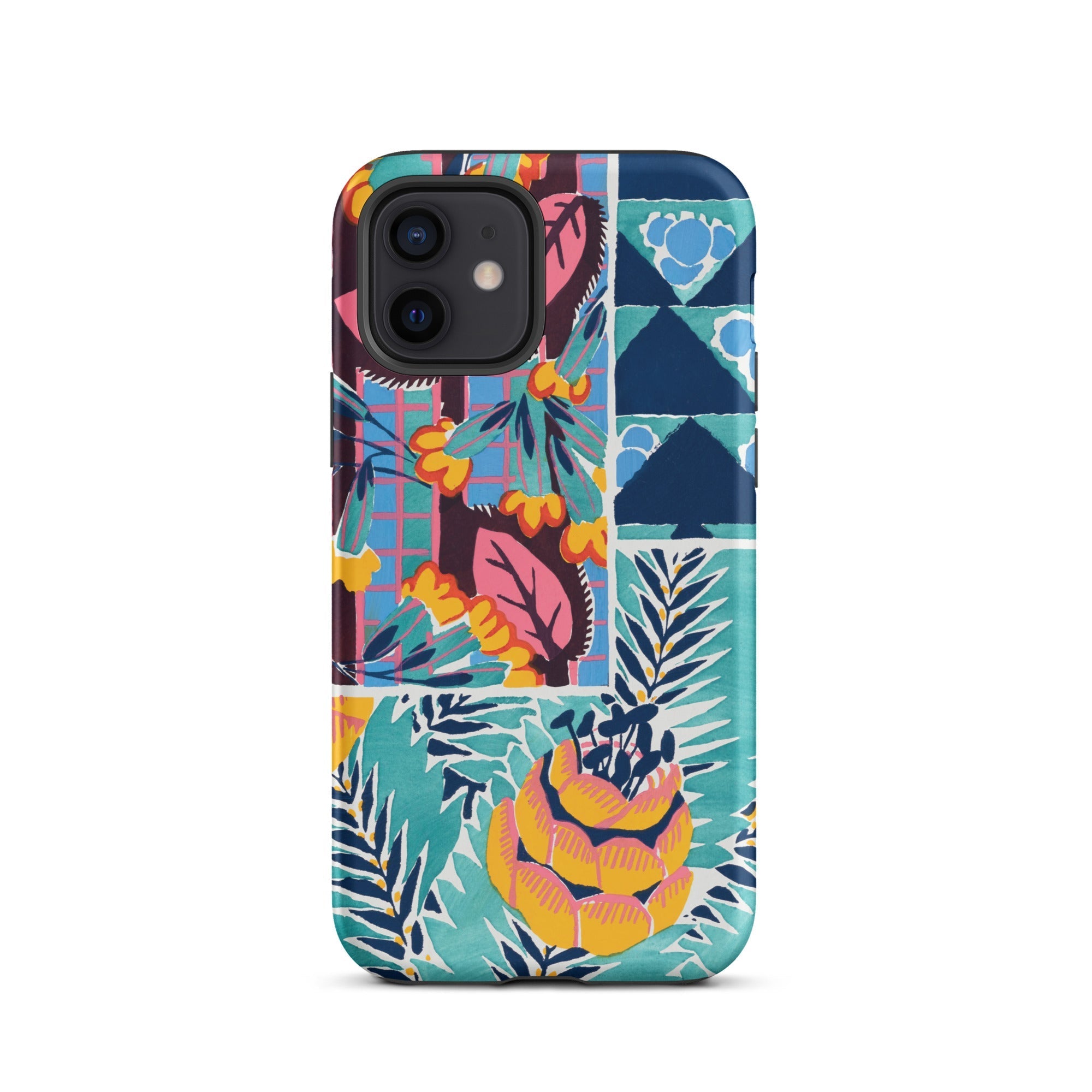 Suggestions Pour étoffes et Tapis E. A. Séguy Iphone Case, 12 / Matte, Floral Patterned Phone Case