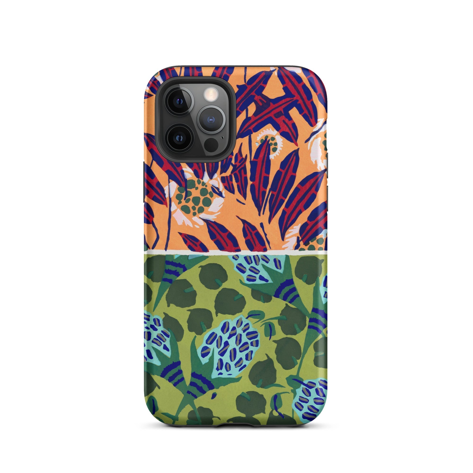 Suggestions Pour étoffes et Tapis E.a. Séguy Iphone Case, 12 Pro / Matte, Floral Patterned Phone Case