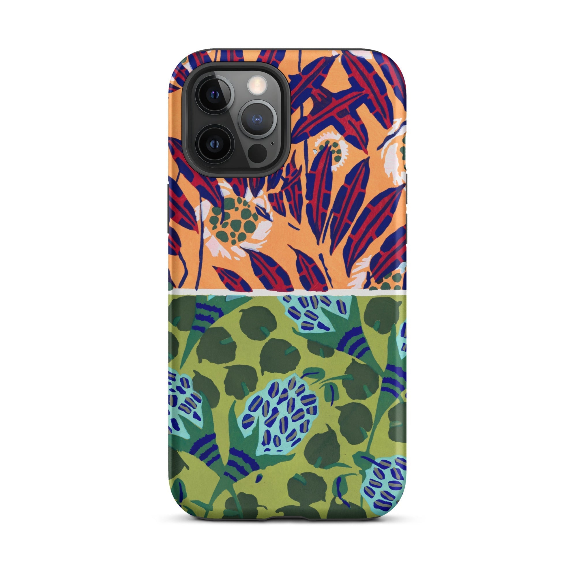 Suggestions Pour étoffes et Tapis E.a. Séguy Iphone Case, 12 Pro Max / Matte, Floral Patterned Phone Case