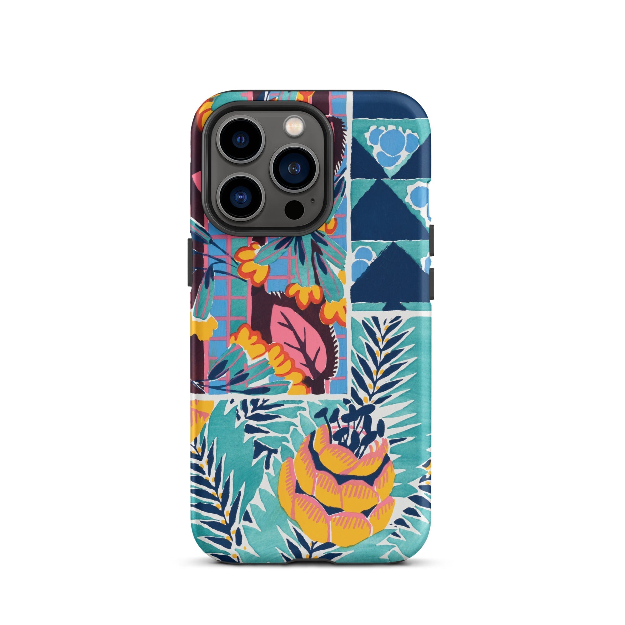 Suggestions Pour étoffes et Tapis E. A. Séguy Iphone Case, 13 Pro / Matte, Floral Patterned Phone Case