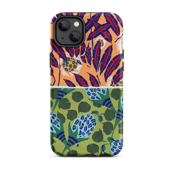 Suggestions Pour étoffes et Tapis - E.a. Séguy Iphone Case, 14 Plus / Matte, Floral Patterned Phone Case