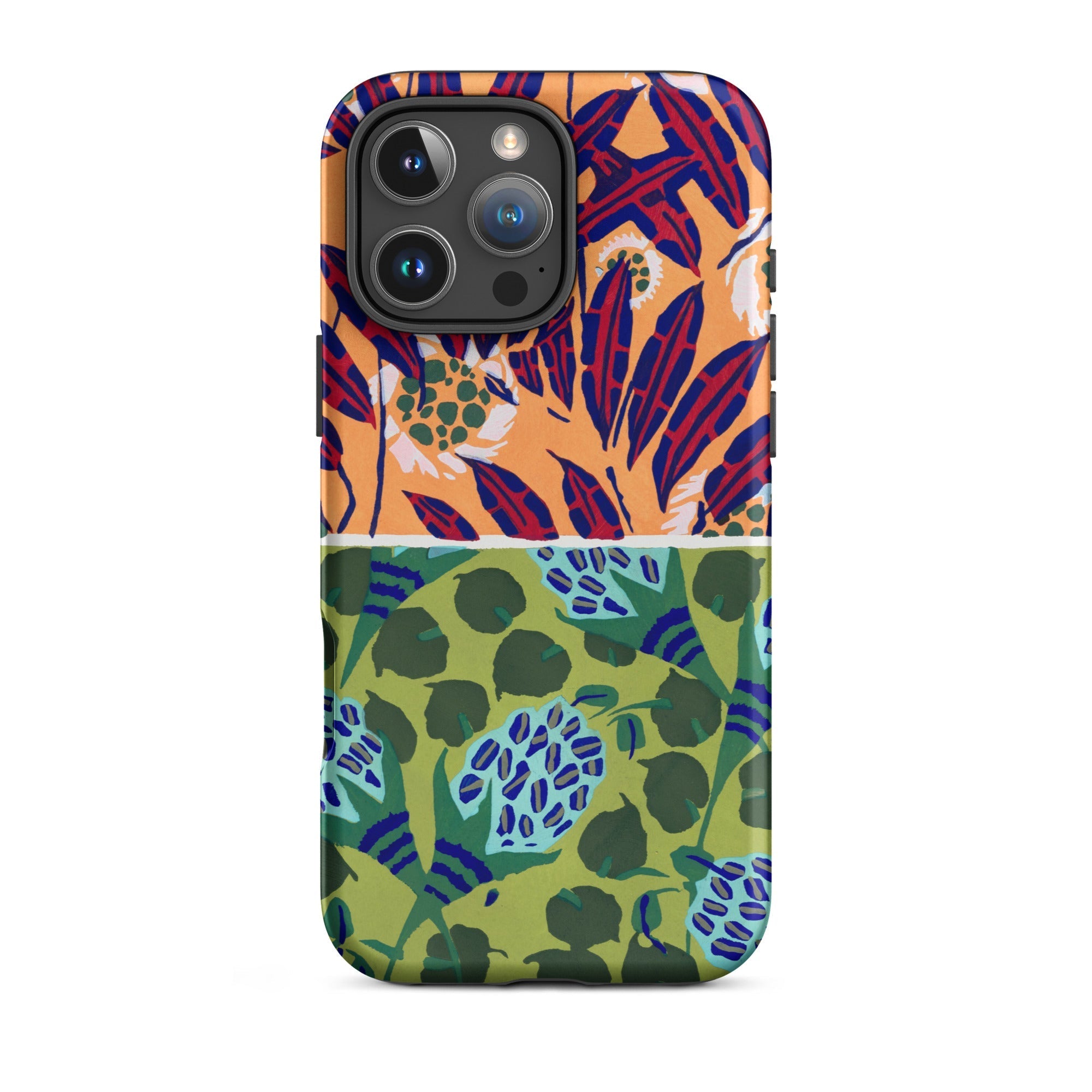 Suggestions Pour étoffes et Tapis - E.a. Séguy Iphone Case, 16 Pro Max / Matte, Floral Patterned Phone Case