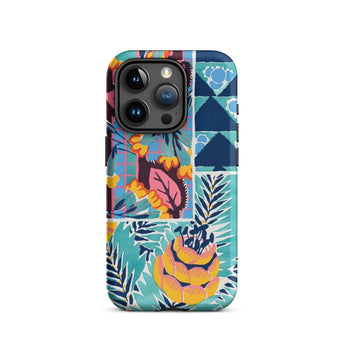Suggestions Pour étoffes et Tapis - E. A. Séguy Phone Case Iphone 15 Pro / Matte Patterned Phone Case Iphone Featuring, Art Nouveau,