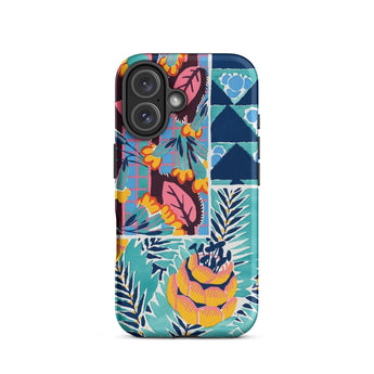 Suggestions Pour étoffes et Tapis - E. A. Séguy Phone Case Iphone 16 / Matte Floral Patchwork Phone Case Iphone Featuring, Art Nouveau,
