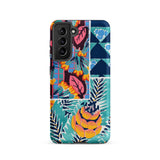 Suggestions Pour étoffes et Tapis - E. A. Séguy Samsung Case, Galaxy S21 / Matte, Colorful Patterned Smartphone Case Camera Cutout