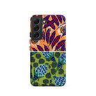 Suggestions Pour étoffes et Tapis E.a. Séguy Samsung Case, Galaxy S22 / Matte, Smartphone Case Two Part Floral Abstract Pattern
