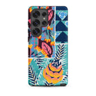 Suggestions Pour étoffes et Tapis E. A. Séguy Samsung Case, Galaxy S25 Ultra / Matte, Vibrant Multi Patterned Smartphone Case Camera Cutout