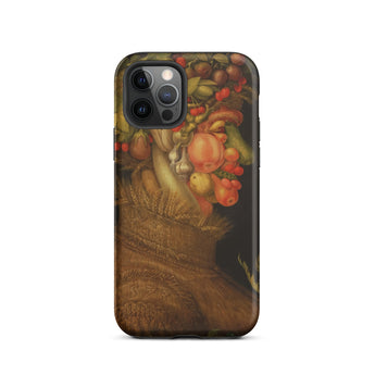 Summer - Giuseppe Arcimboldo Iphone Case, 12 Pro / Matte, Iphone Pro Max Protective Case Summer Giuseppe