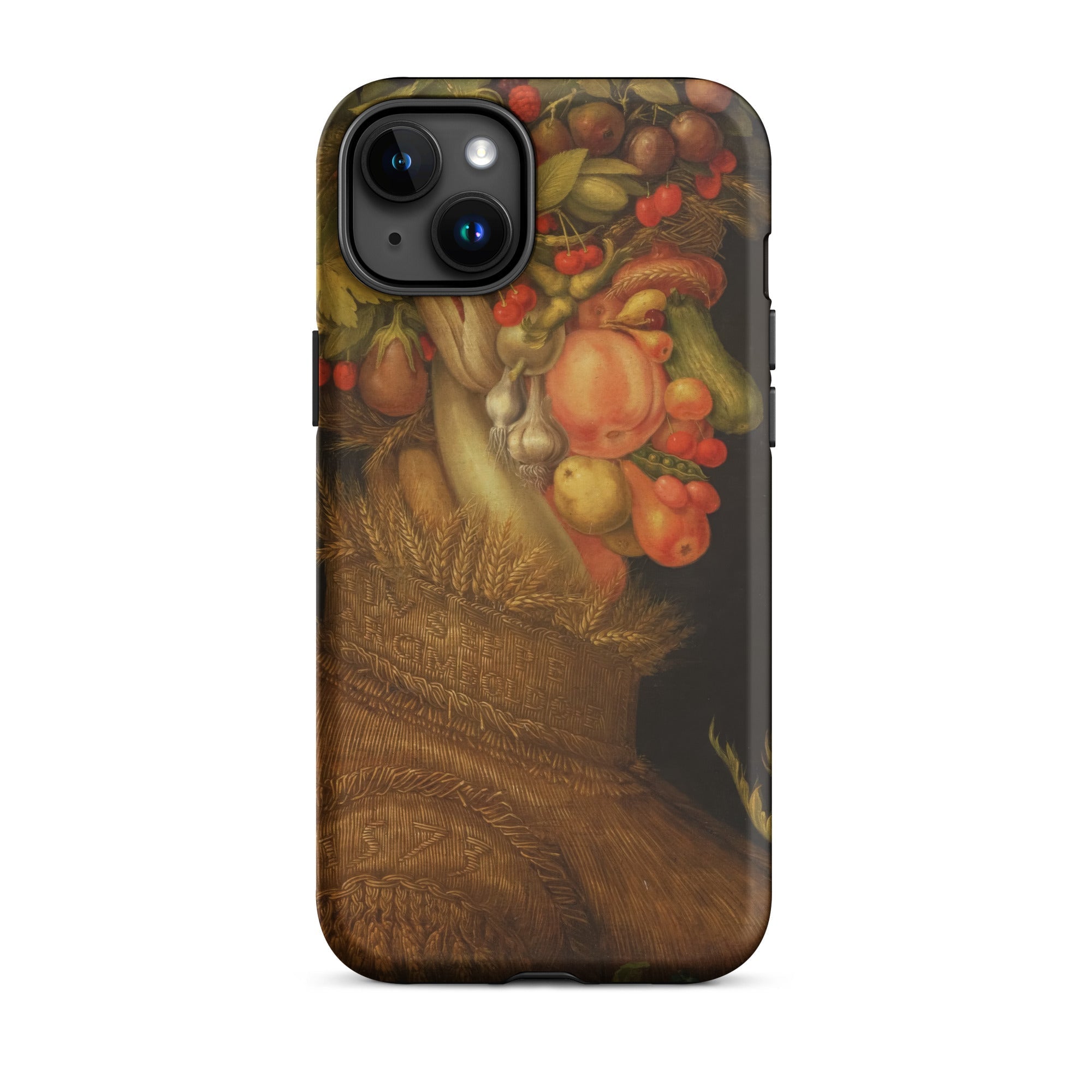 Summer - Giuseppe Arcimboldo Iphone Case, 15 Plus / Tough Phone, Iphone 14 Pro Case Classical Painting Person Composed