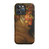Summer - Giuseppe Arcimboldo Iphone Case, 16 Pro Max / Matte, Smartphone Case Classical Painting Person Made Fruits Vegetables