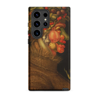 Summer - Giuseppe Arcimboldo Phone Case, Samsung Galaxy S24 Ultra / Matte, Mobile Cases, Toby Leon