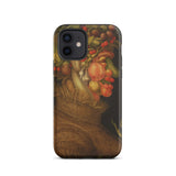Summer - Giuseppe Arcimboldo Phone Case Iphone 12 / Matte Smartphone Case Renaissance-style Fruit Vegetable Portrait Design Giuseppe