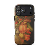 Summer - Giuseppe Arcimboldo Phone Case Iphone 17 Pro Max / Matte Black Phone Case Detailed Vintage-style Illustration Assorted Fruits