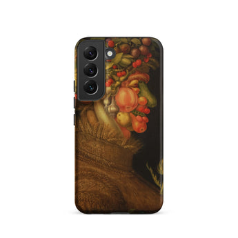 Summer - Giuseppe Arcimboldo Phone Case Samsung Galaxy S22 / Matte Phone Case Detailed Classical Life Painting Woven Basket Giuseppe