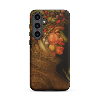 Summer - Giuseppe Arcimboldo Phone Case Samsung Galaxy S24 Plus / Matte Phone Case Detailed Classical Life Painting Woven Basket Giuseppe