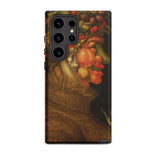 Summer - Giuseppe Arcimboldo Phone Case Samsung Galaxy S24 Ultra / Matte Phone Case Detailed Classical Life Painting Woven Basket Giuseppe
