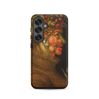 Summer - Giuseppe Arcimboldo Samsung Case, Galaxy S25 / Matte, Smartphone Renaissance-style Fruit Vegetable Portrait Case
