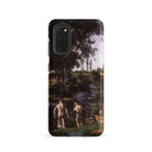Summer Karoly Ferenczy Samsung Case, Galaxy S20 / Matte, Smartphone Case Painting Two Nude Figures Stream