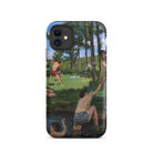 Summer Scene - Jean Frederic Bazille Iphone Case, 11 / Matte, Iphone 12 Nature Scene Case