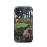 Summer Scene - Jean Frederic Bazille Iphone Case, 11 / Matte, Iphone 12 Nature Scene Case