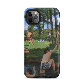 Summer Scene - Jean Frederic Bazille Iphone Case, 11 Pro Max / Matte, Iphone Pro Vibrant Art Print Case Pastoral