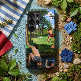 Summer Scene - Jean Frederic Bazille Phone Case, Mobile Cases, Toby Leon