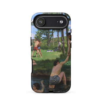 Summer Scene - Jean Frederic Bazille Phone Case Iphone 17 Air / Matte Iphone 12 Case River Design Cassius Marcellus Coolidge Bazille’s