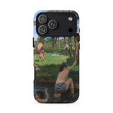 Summer Scene - Jean Frederic Bazille Phone Case Iphone 17 Pro Max / Matte Iphone 13 Pro Max Case Nature Scene Design Bazille’s Summer