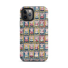 Sumo Wrestlers Utagawa Yoshikazu Edo Art Iphone Case, 11 Pro / Matte, Sumo Wrestler Patterned Phone Case