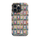Sumo Wrestlers Utagawa Yoshikazu Edo Art Iphone Case, 14 Pro Max / Matte, Sumo Wrestler Patterned Phone Case