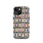 Sumo Wrestlers Utagawa Yoshikazu Edo Art Iphone Case, 15 / Matte, Sumo Wrestler Patterned Phone Case