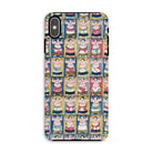 Sumo Wrestlers Utagawa Yoshikazu Edo Art Iphone Case, Xs Max / Matte, Phone Case Pattern Colorful Cartoon Sumo Wrestlers Poses