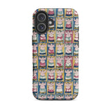 Sumo Wrestlers - Utagawa Yoshikazu Edo Art Phone Case Iphone 16 Plus / Matte Sumo Wrestler Patterned Phone Case Wrestlers Iphone, Edo Art