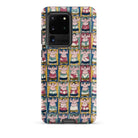 Sumo Wrestlers Utagawa Yoshikazu Edo Art Samsung Case, Galaxy S20 Ultra / Matte, Phone Case Pattern Sumo Wrestlers Poses Colors