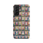 Sumo Wrestlers Utagawa Yoshikazu Edo Art Samsung Case, Galaxy S21 Fe / Matte, Smartphone Case Colorful Pattern Sumo Wrestlers
